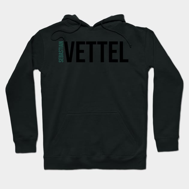 Sebastian Vettel Driver Name - 2022 Season Hoodie by GreazyL